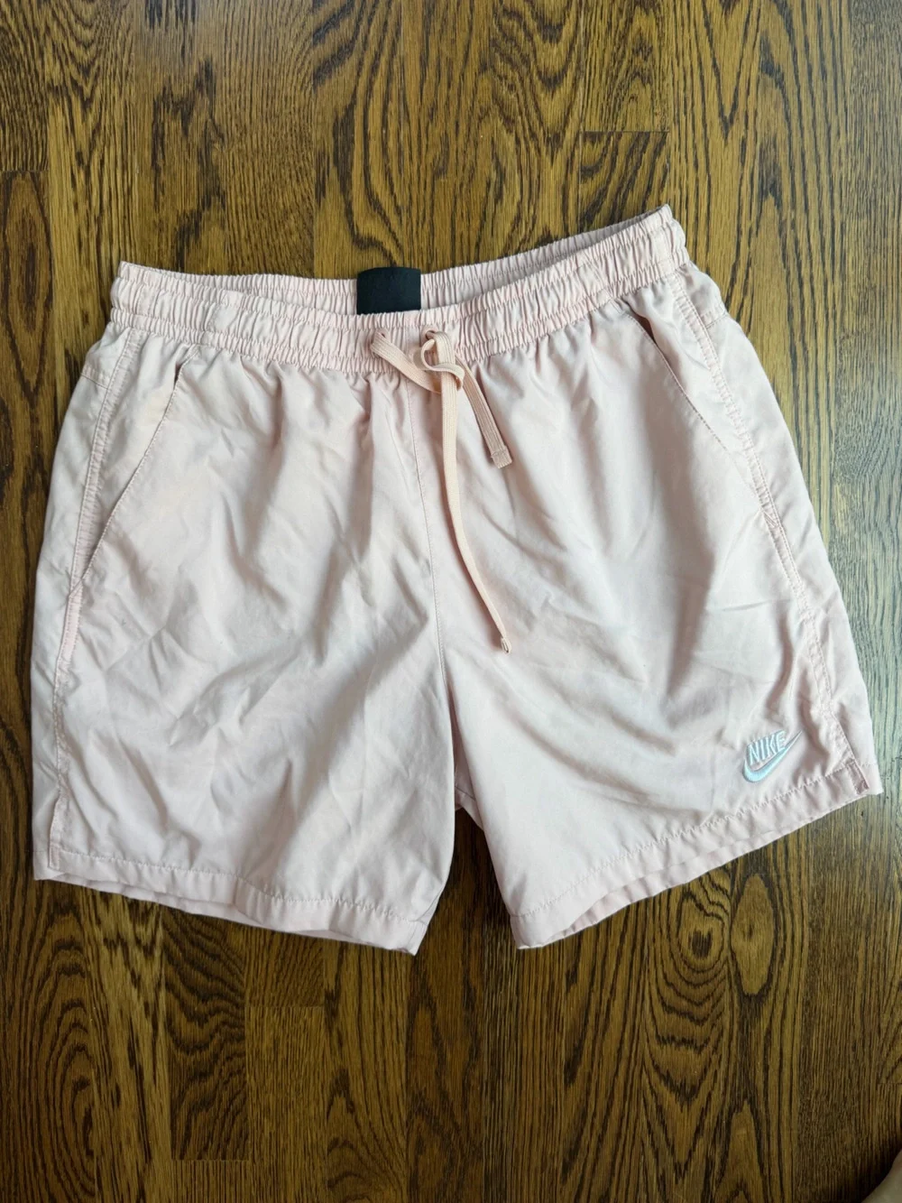 Nike Men’s Light Pink Athletic Drawstring Shorts